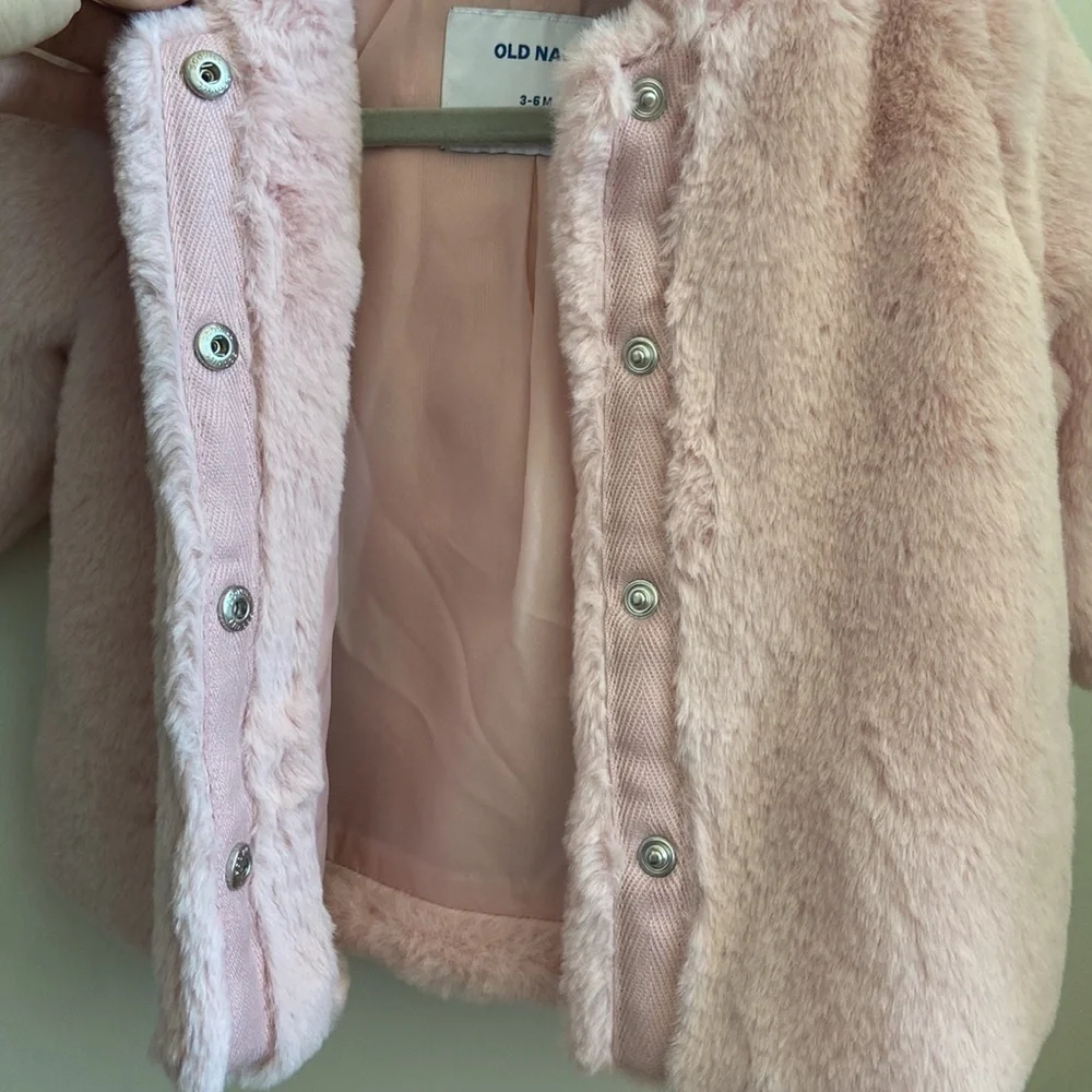 Old Navy Baby Faux Fur Coat